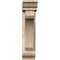 Ekena Millwork Legacy Traditional Smooth Bracket w/ Offset Brace, Douglas Fir, 5 1/2"W x 20"D x 24"H BKT0604X20X24LEC01SDF - alternate 2